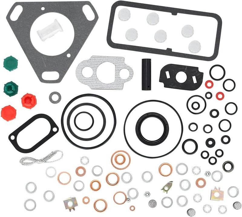 Chuuparts 7135-110 DPA CAV Injector Pump Repair Kit Gasket Seal 7135-110R CAV7135-110r 7135 110 7135 110R Compatible with Ford Massey Ferguson Long Tractors Compatible With John Deere for Delphi Pump - Image 2